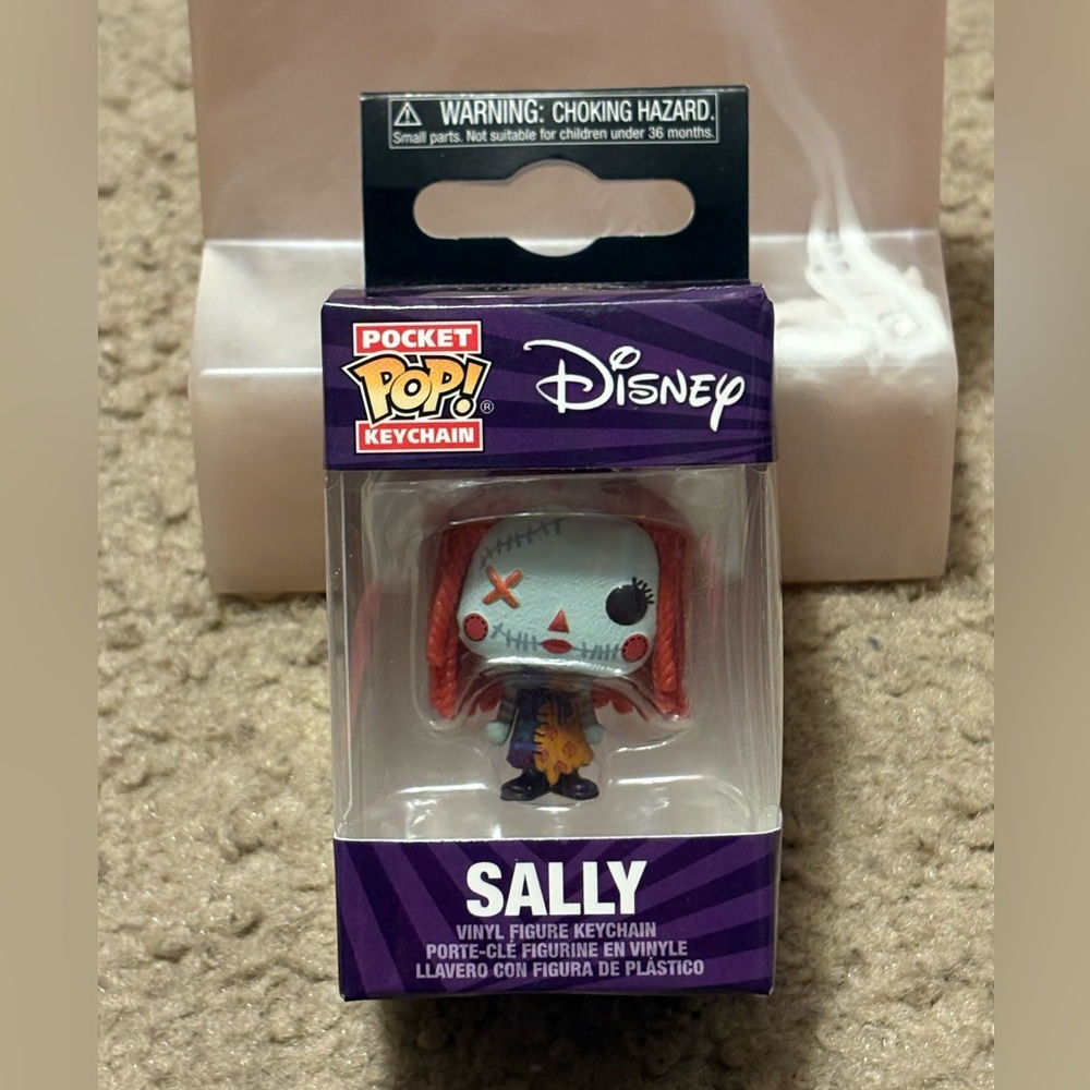 NWT Disney’s The Nightmare Before Christmas Sally Pocket Pop! Keychain